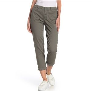 Liver Pool Buddy Straight Leg Cropped Trousers